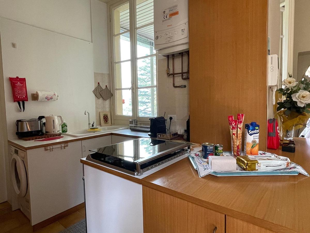 Lake Como Villa Ines Junior Apartment Faggeto Lario Exterior photo