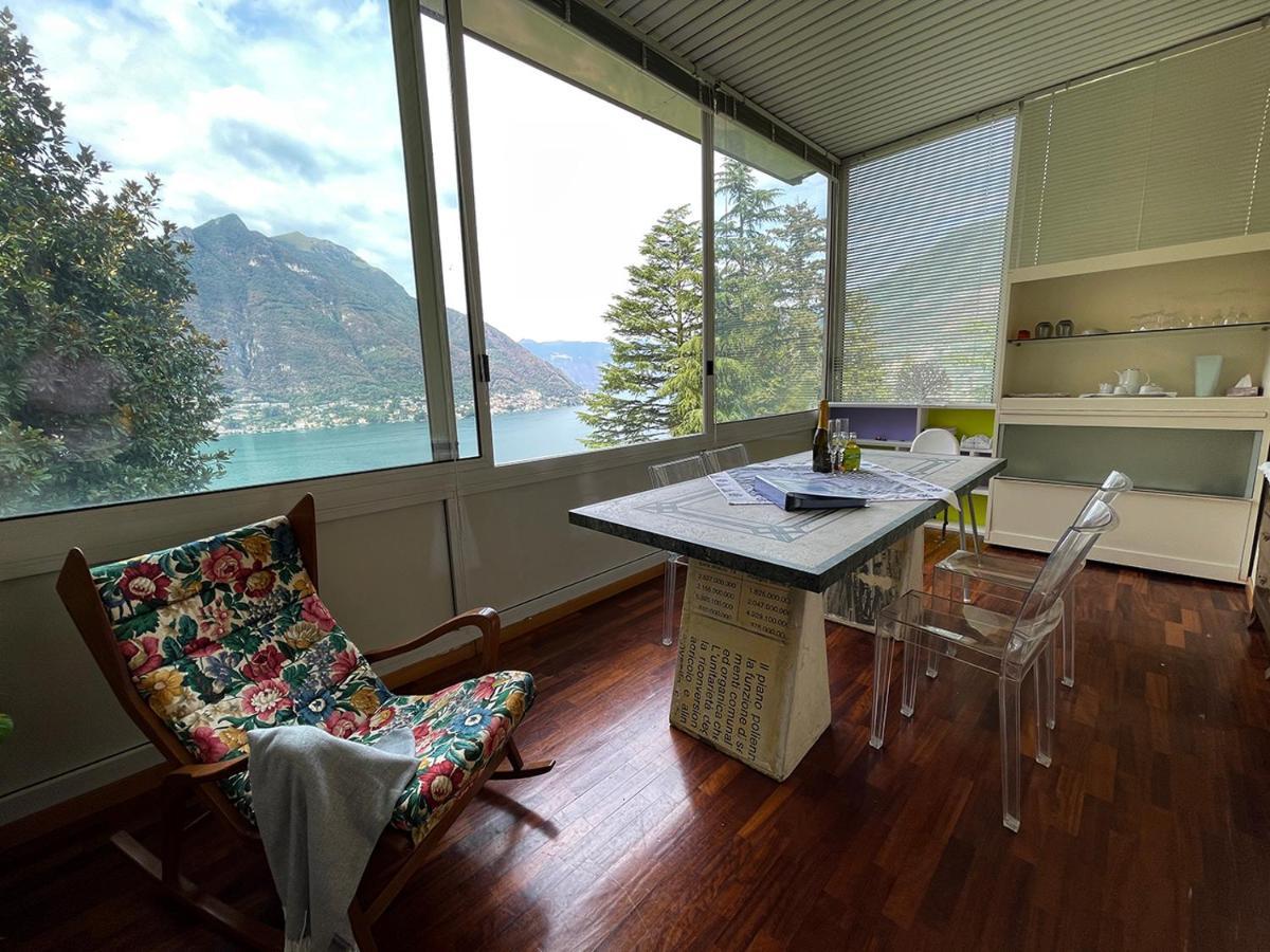 Lake Como Villa Ines Junior Apartment Faggeto Lario Exterior photo
